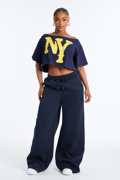 NY Metropolitan Off Shoulder Tee