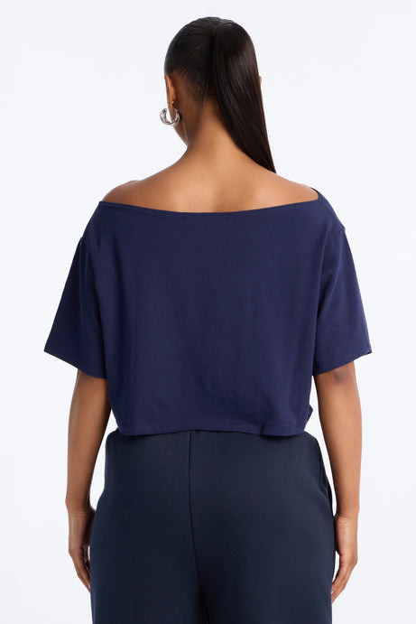 NY Metropolitan Off Shoulder Tee