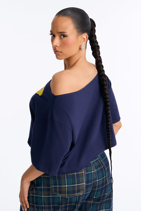 NY Metropolitan Off Shoulder Tee