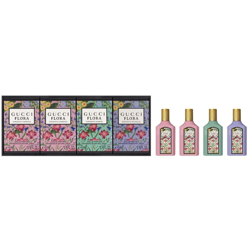Gucci Flora Fragrance Mini Discovery Gift Set 4 x 5ml