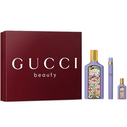 Gucci Flora Gorgeous Magnolia Eau De Parfum Gift Set 100ml