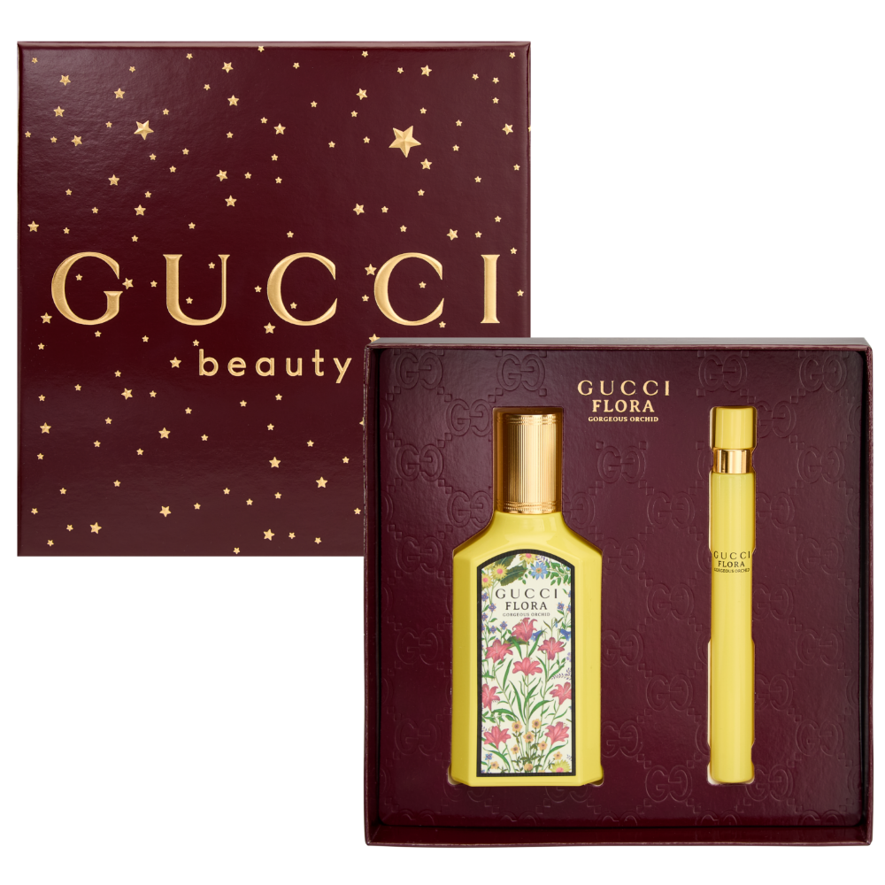 Gucci Flora Gorgeous Orchid Eau De Parfum Gift Set 50ml