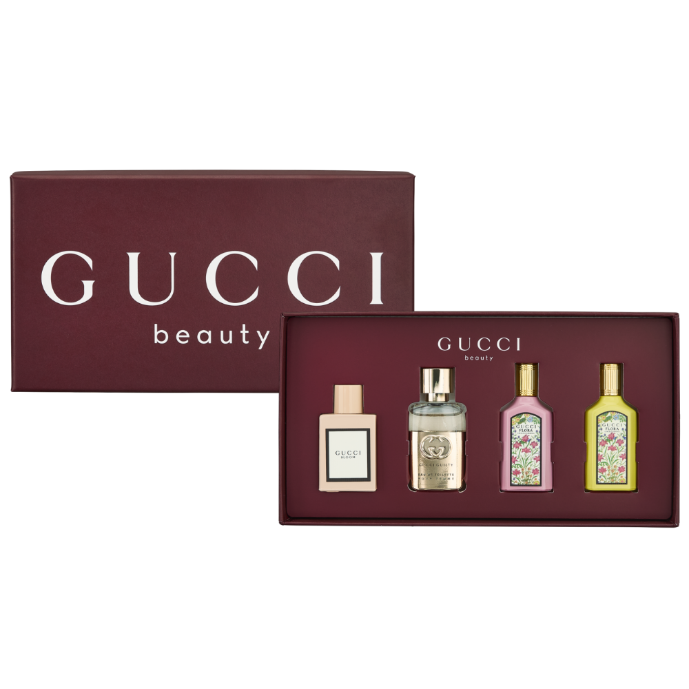 Gucci Flora Gorgeous Fragrance Mini Discovery Gift Set 4 x 5ml