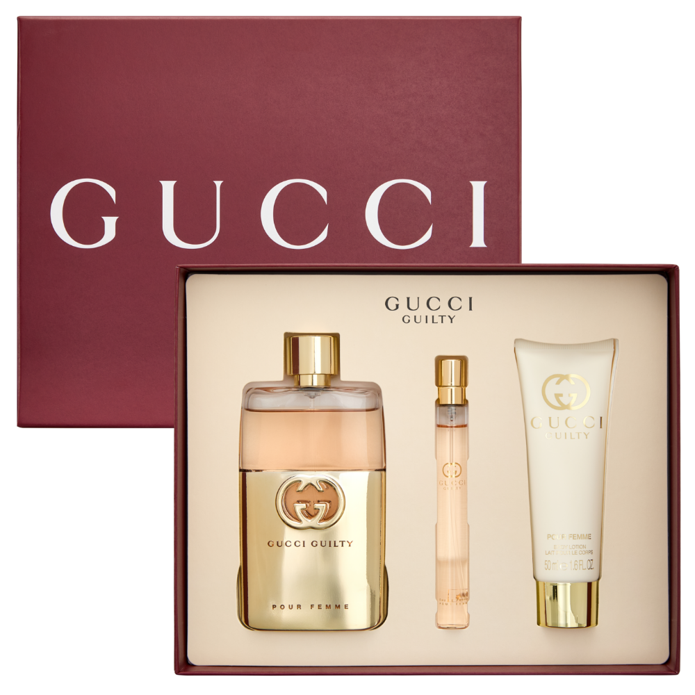Gucci Guilty For Her Eau De Parfum Gift Set 90ml