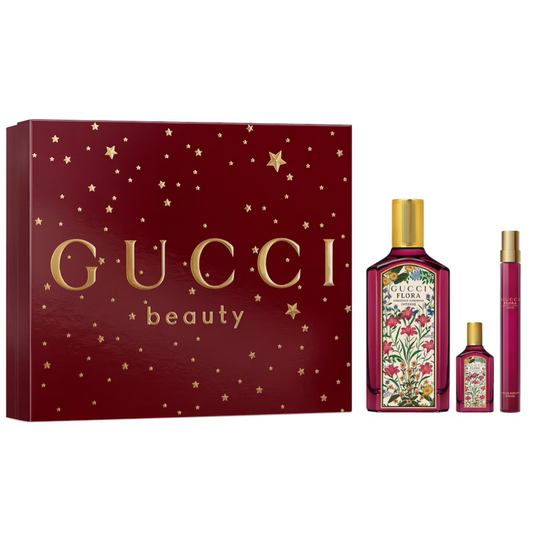 Gucci Flora Gorgeous Gardenia Eau De Parfum Gift Set 100ml