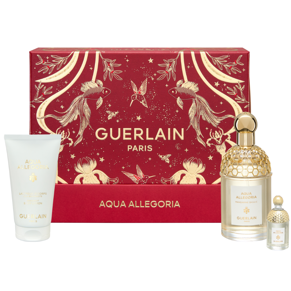 Guerlain Aqua Allegoria Mandarine Basilic Eau De Toilette Gift Set 125ml