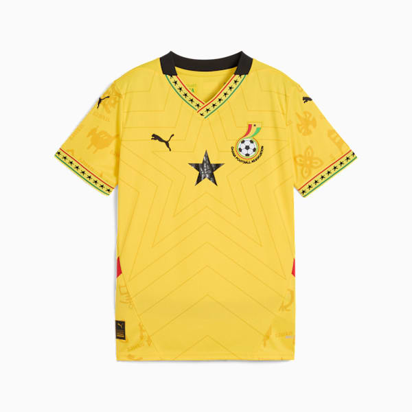Ghana 2025 Away Jersey Youth
