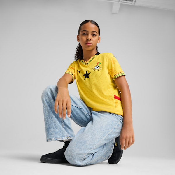 Ghana 2025 Away Jersey Youth