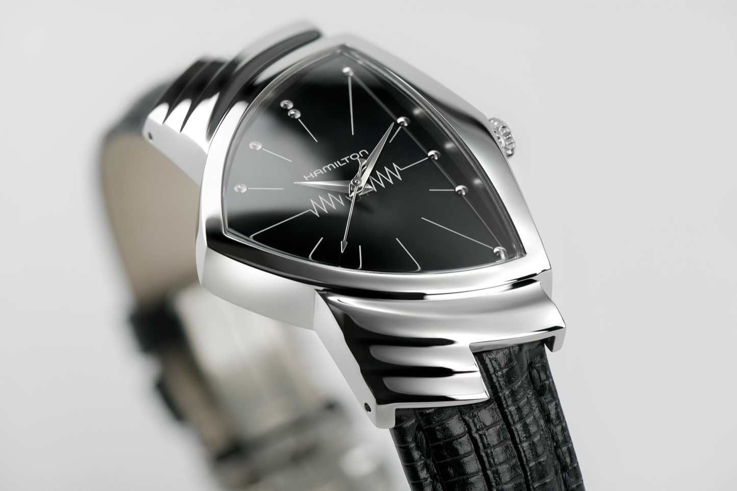 Hamilton Ventura 1957 Recreation Men In Black Quartz