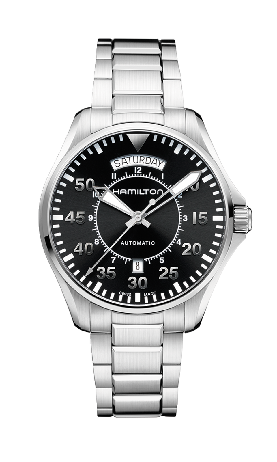 Hamilton Khaki Aviation Pilot Day Date Watch Automatic