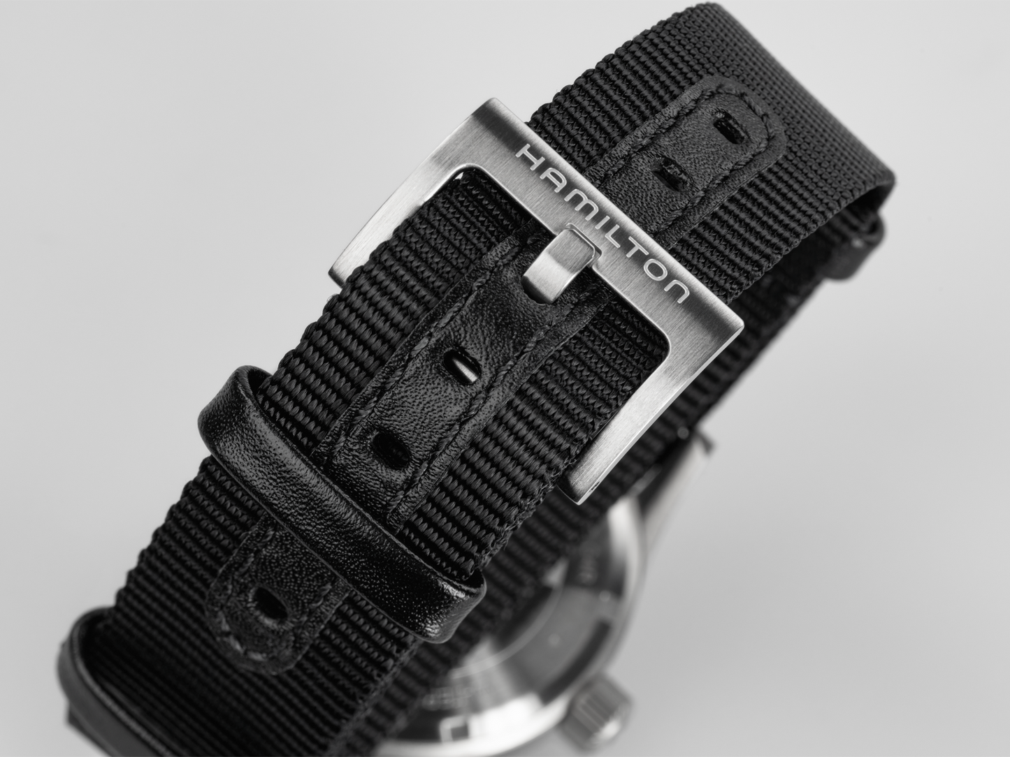 Hamilton Khaki Field Watch 38mm Mechanical White Dial Canvas