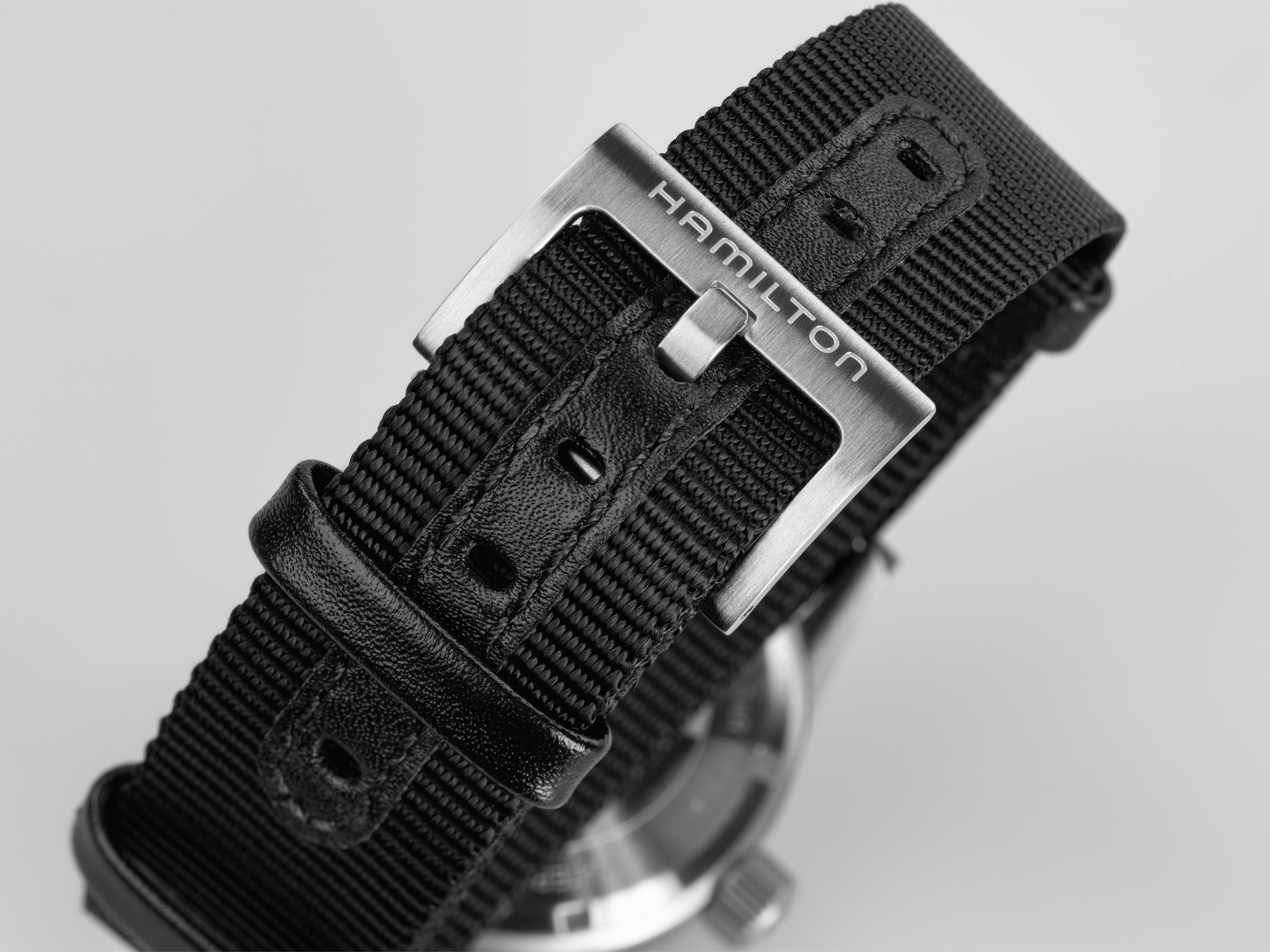 Hamilton Khaki Field Watch 38mm Mechanical White Dial Canvas