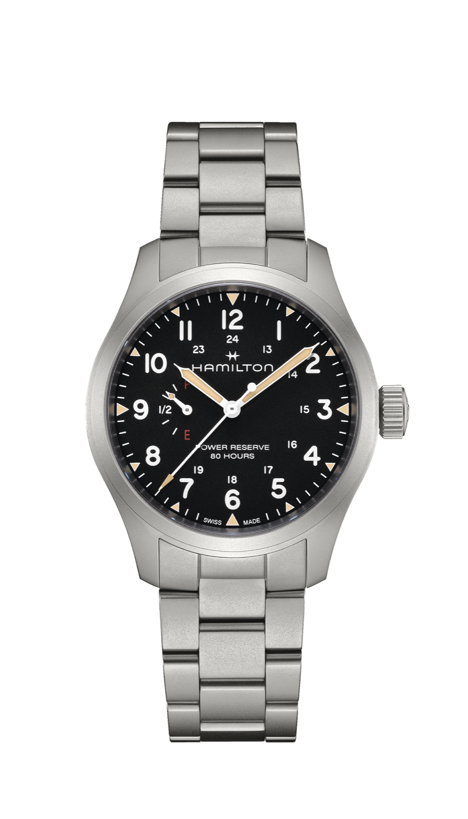 Hamilton Khaki Field Mechanical Power Reserve 40mm Steel