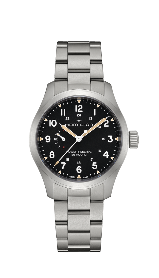 Hamilton Khaki Field Mechanical Power Reserve 40mm Steel