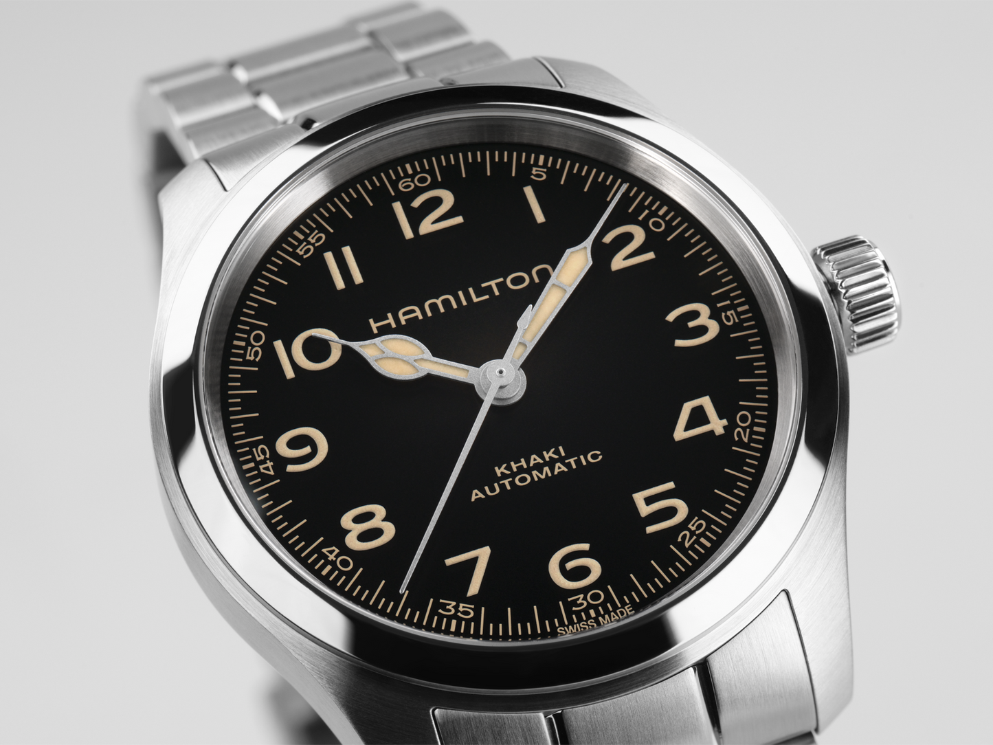 Hamilton Khaki Field Murph 38mm Automatic Black Dial