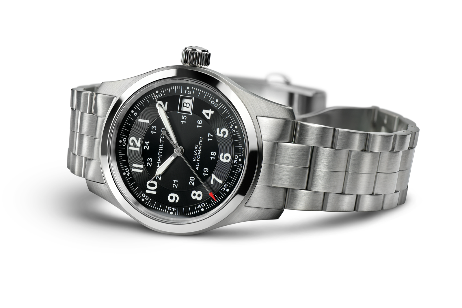 Hamilton Khaki Field 38mm Automatic Black Dial