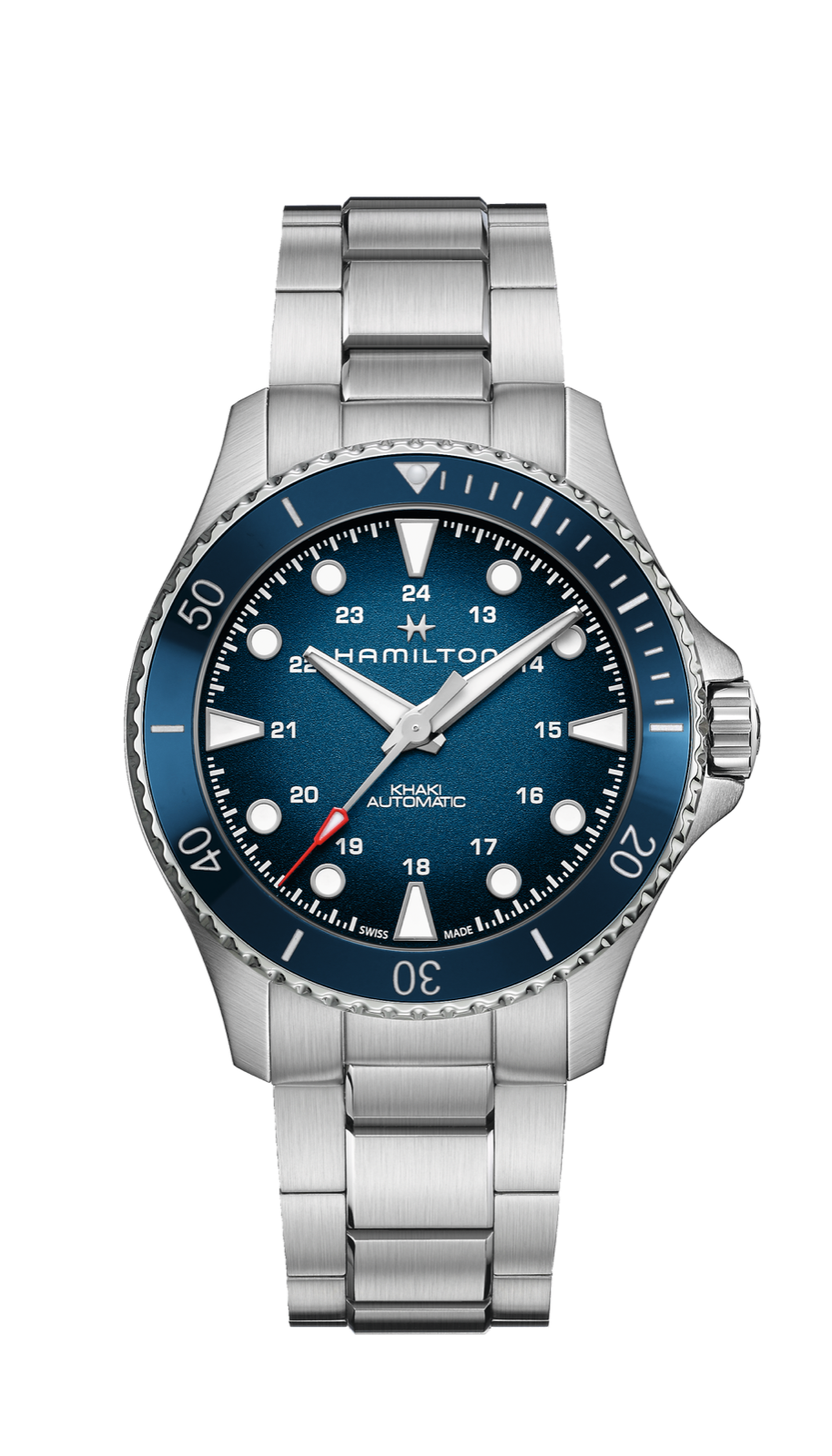Hamilton Khaki Navy Scuba 43mm Automatic Blue Dial