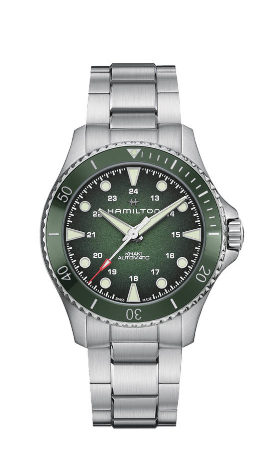 Hamilton Khaki Navy Scuba 43mm Automatic Green Dial