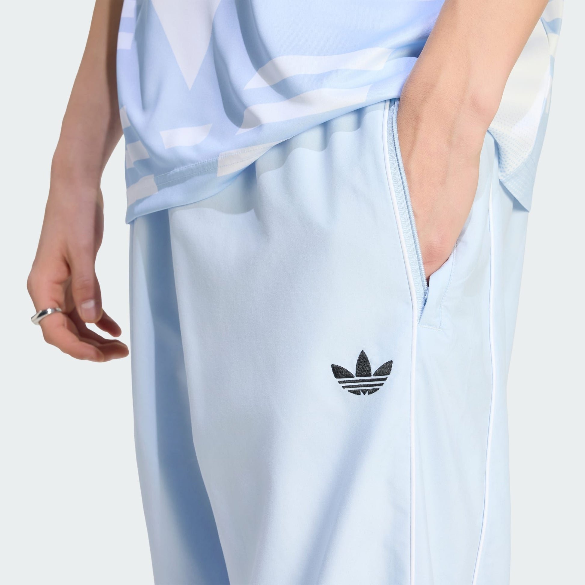 HALF STRIPES TRACK PANTS