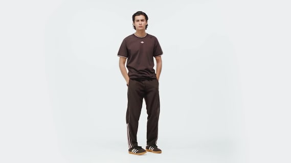 HALF STRIPES TRACK PANTS