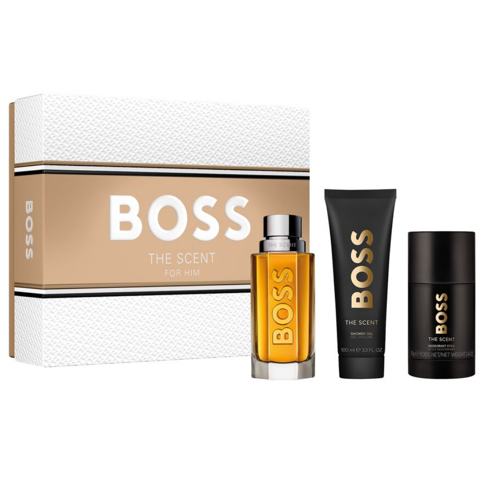 Hugo Boss The Scent For Him Eau De Toilette Gift Set 100ml