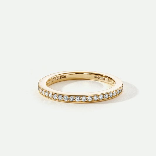 Hallie | 9ct Yellow Gold 0.25ct tw Lab Grown Diamond Ring - Interactive Group