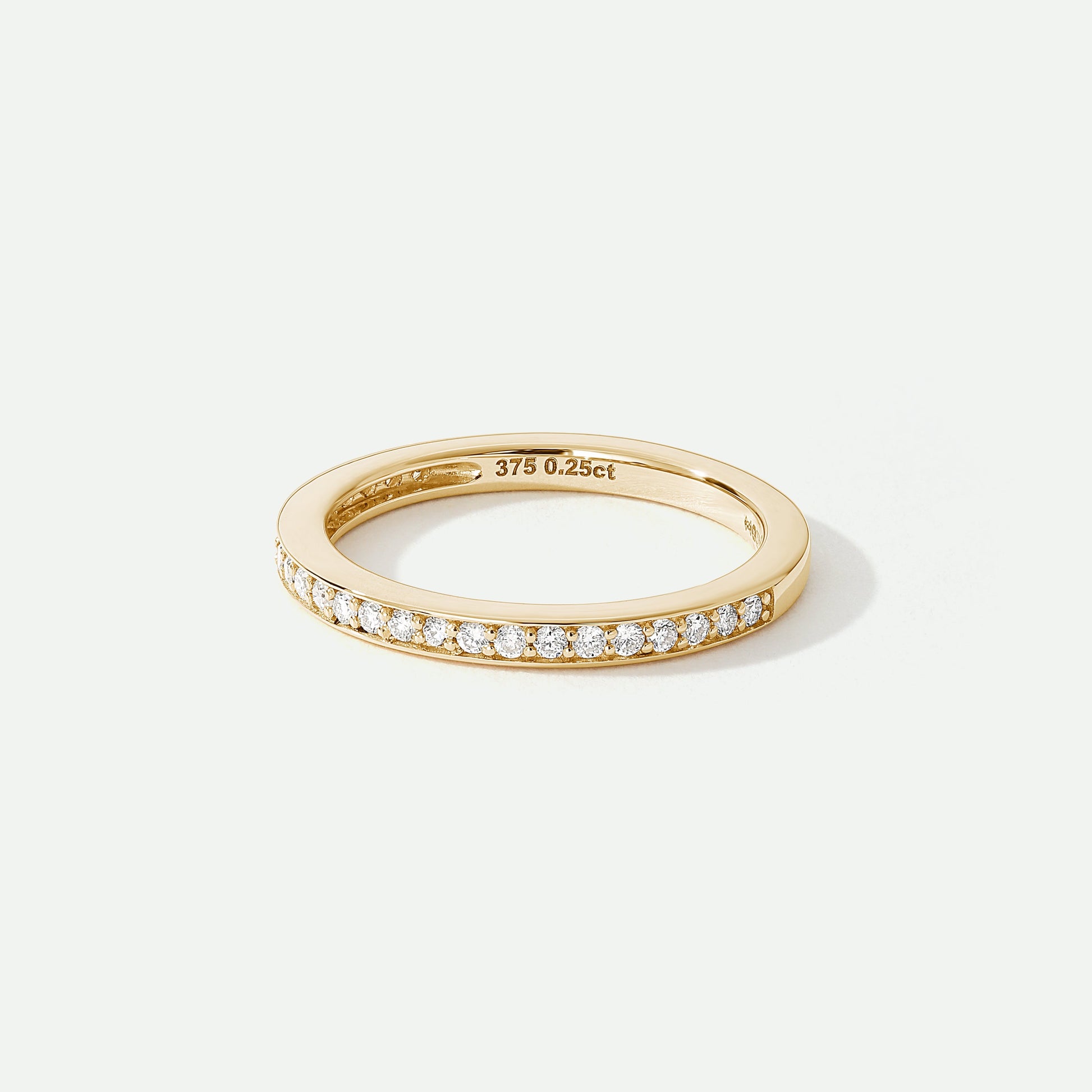 Hallie | 9ct Yellow Gold 0.25ct tw Lab Grown Diamond Ring - Interactive Group