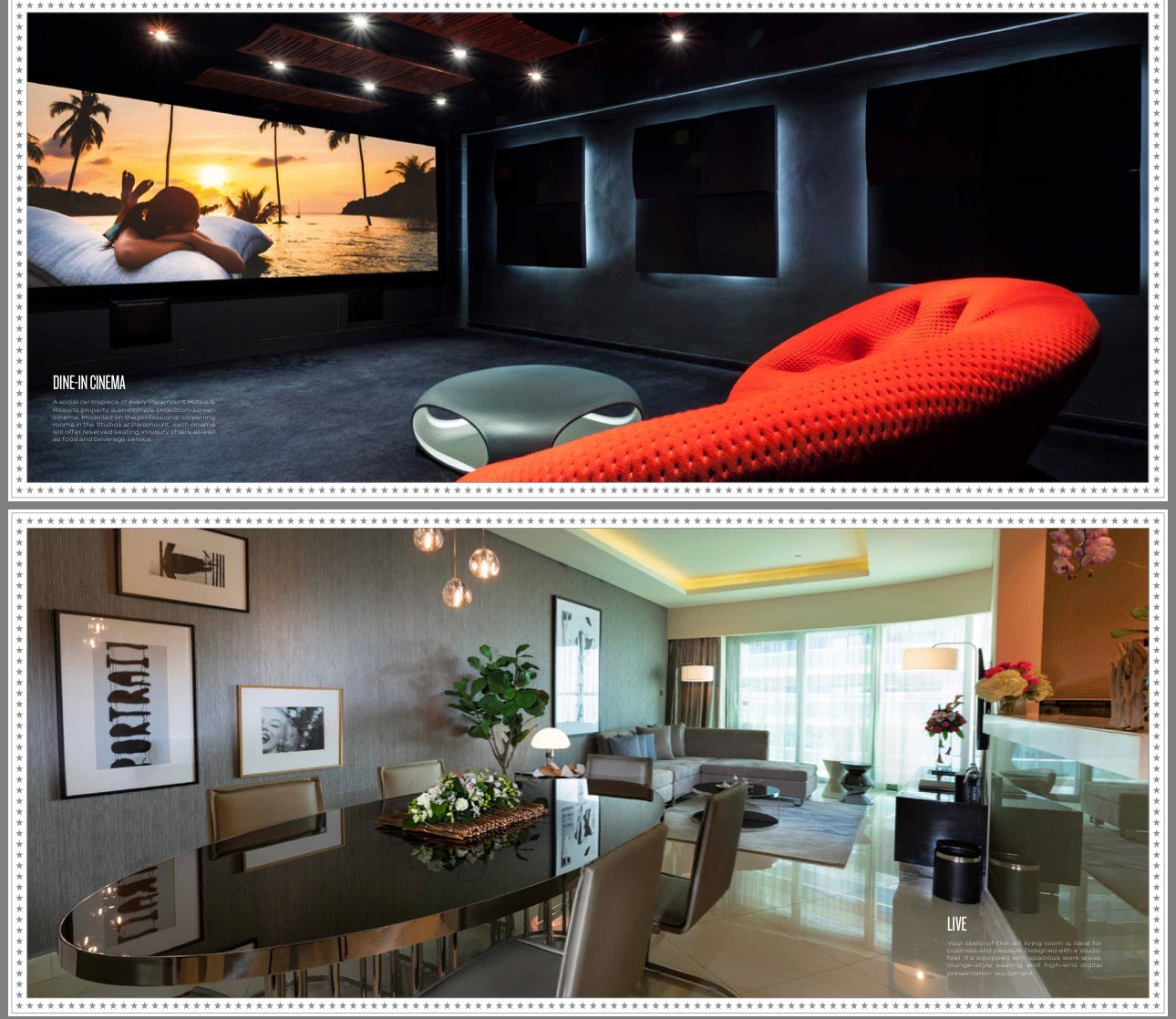 Paramount Hotels & Resorts — Studio 1 2 3 Luxury Hotel Apartments — Hollywood Inspired Lifestyle Masterpiece — Business Bay Dubai