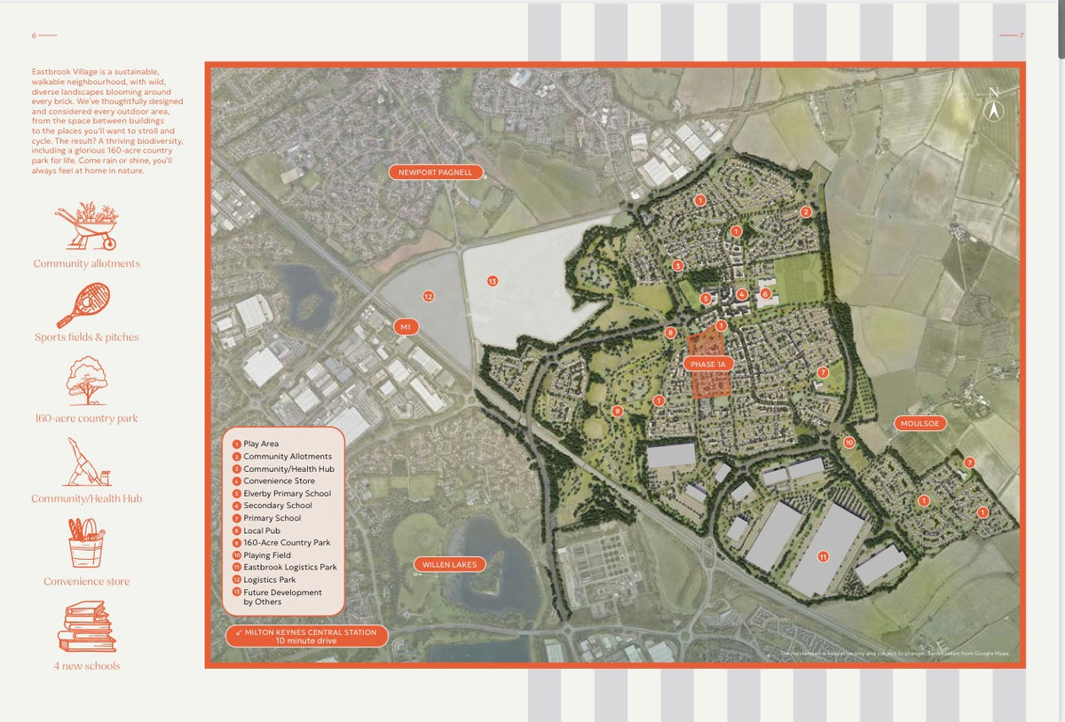 Eastbrooke Village — One to Five Bedroom  Affordable Ultra Luxury Homes and Apartments — Essential Lifestyle Masterpiece — Milton Keynes Buckinghamshire