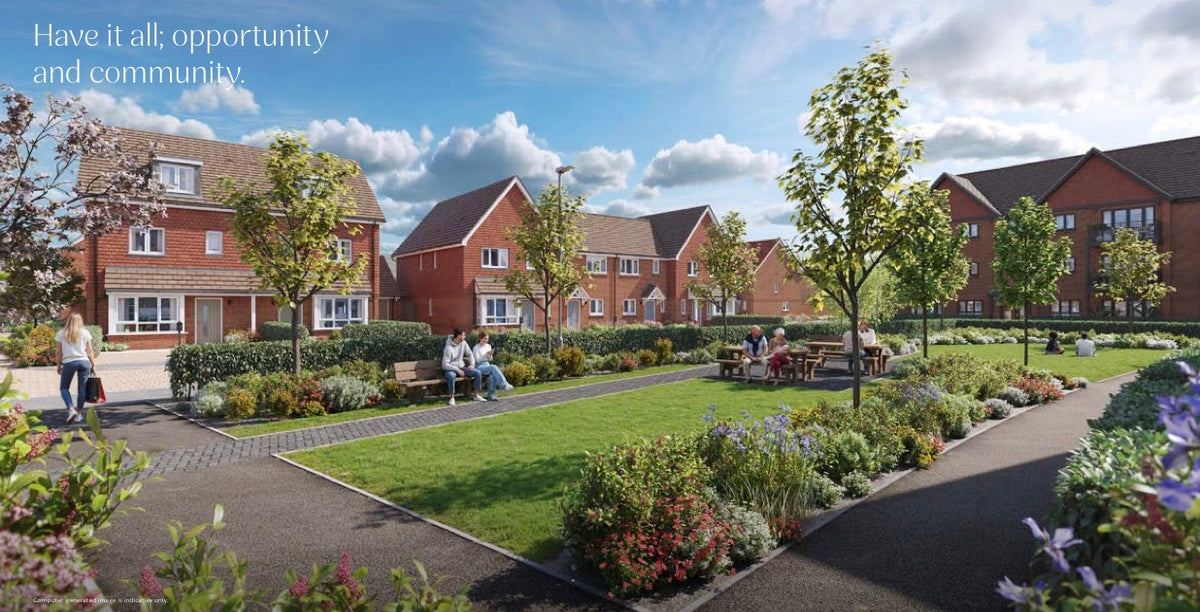 Eastbrooke Village — One to Five Bedroom  Affordable Ultra Luxury Homes and Apartments — Essential Lifestyle Masterpiece — Milton Keynes Buckinghamshire