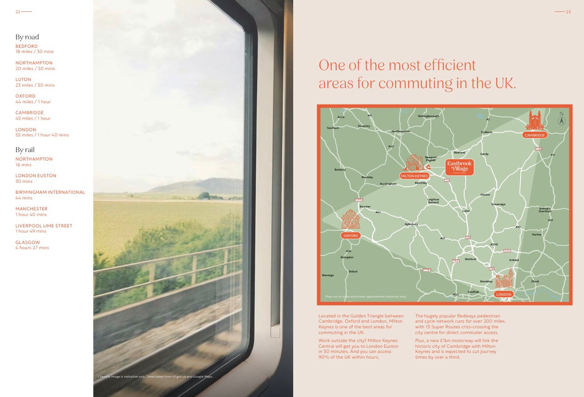 Eastbrooke Village — One to Five Bedroom  Affordable Ultra Luxury Homes and Apartments — Essential Lifestyle Masterpiece — Milton Keynes Buckinghamshire