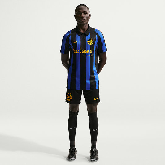 Inter Milan 2026/27 Stadium Home Men's Nike Dri-FIT Football Replica Shorts