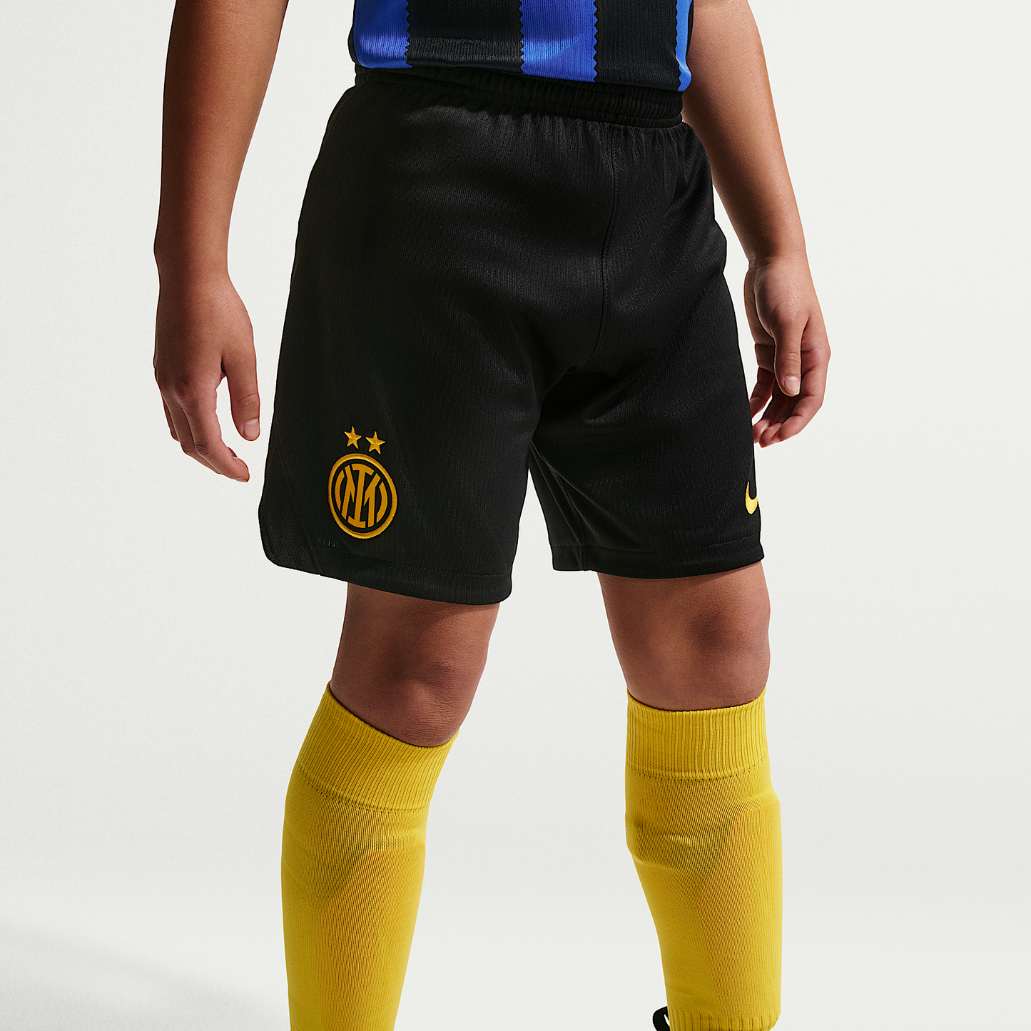 Inter Milan 2026/27 Stadium Home Older Kids' Nike Dri-FIT Football Replica Shorts