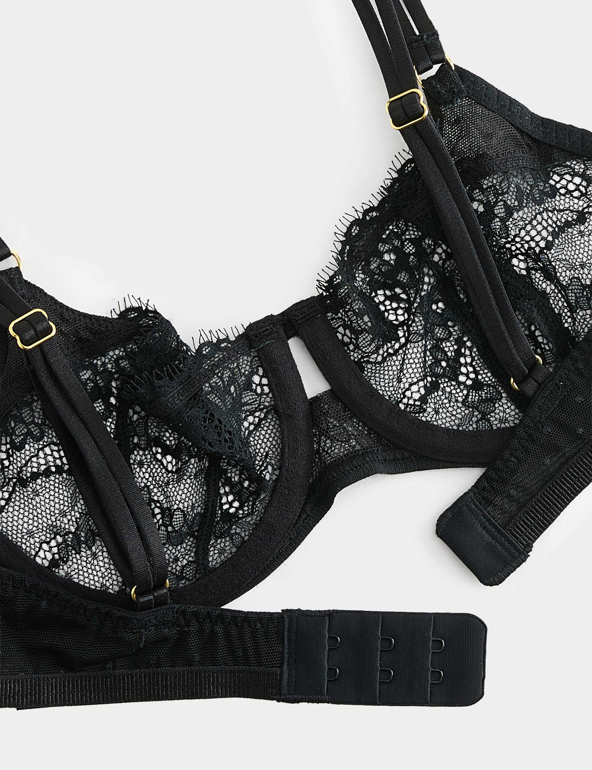 Ida Lace Wired Balcony Bra (A-E)