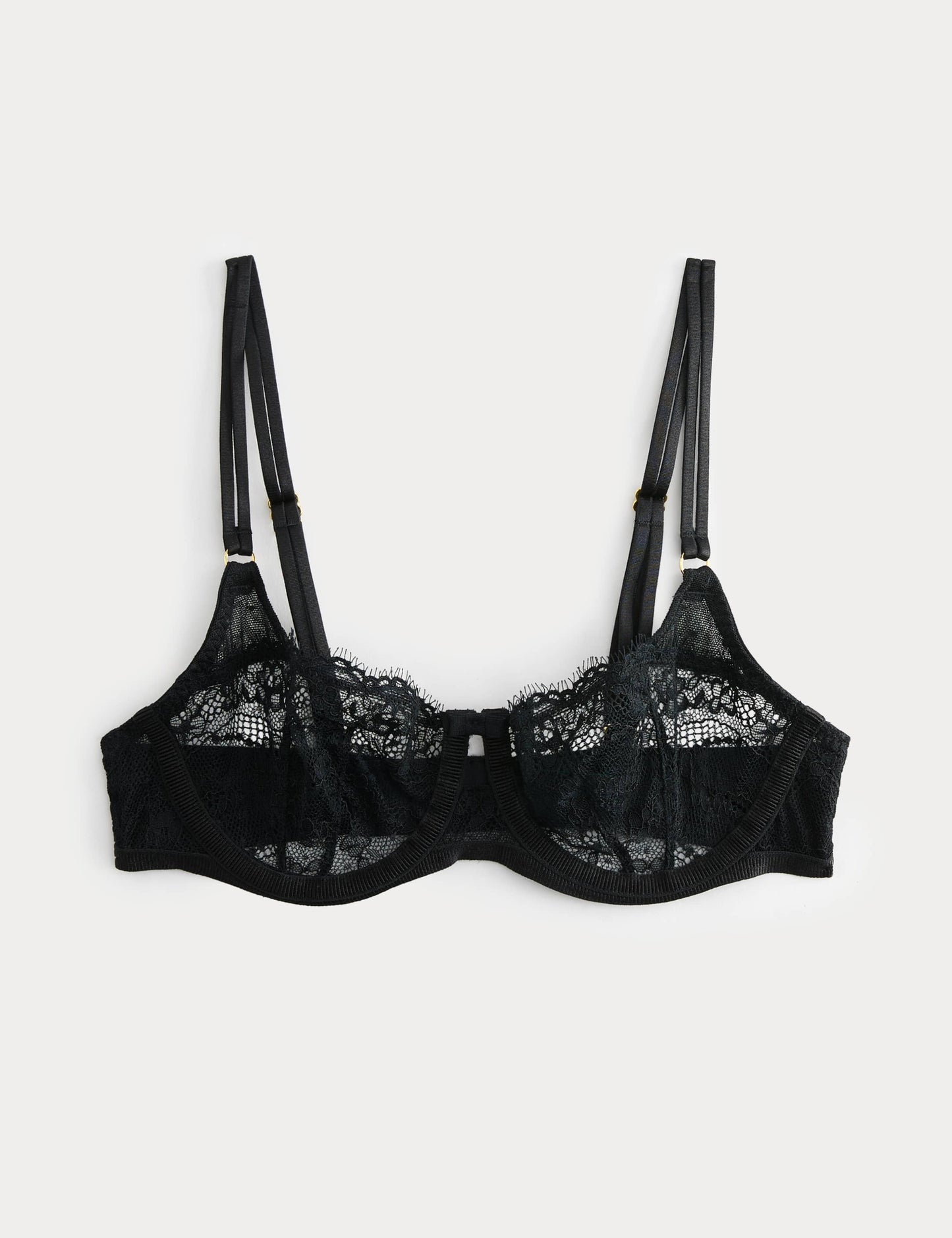 Ida Lace Wired Balcony Bra (A-E)