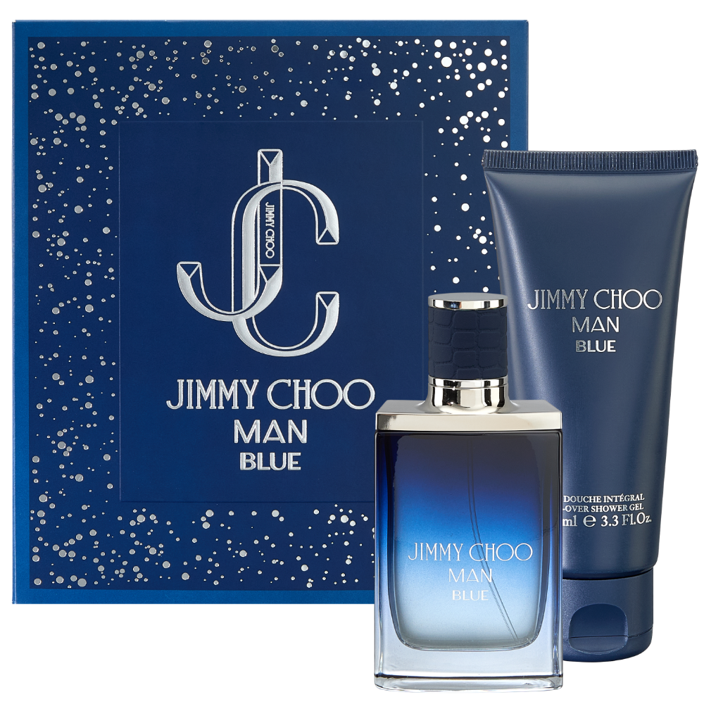 Jimmy Choo Man Blue Eau De Toilette Gift Set 50ml