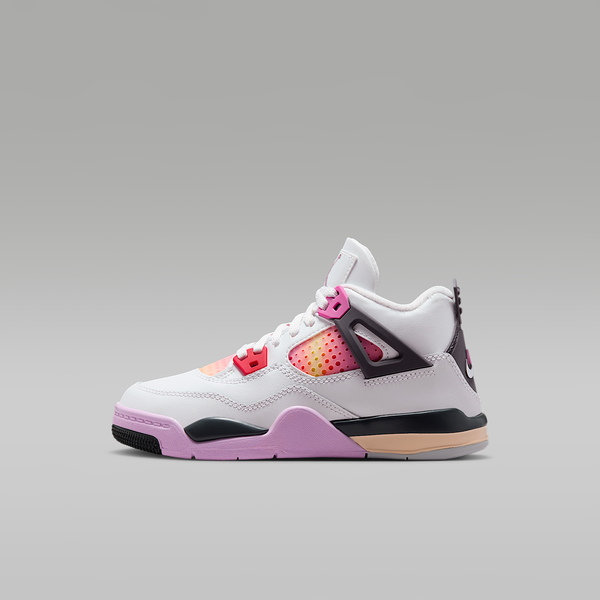 Jordan 4 Retro 'Comic' Younger Kids' Shoes