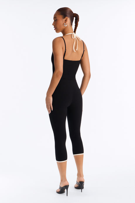 Gianna Snatched Capri Jumpsuit