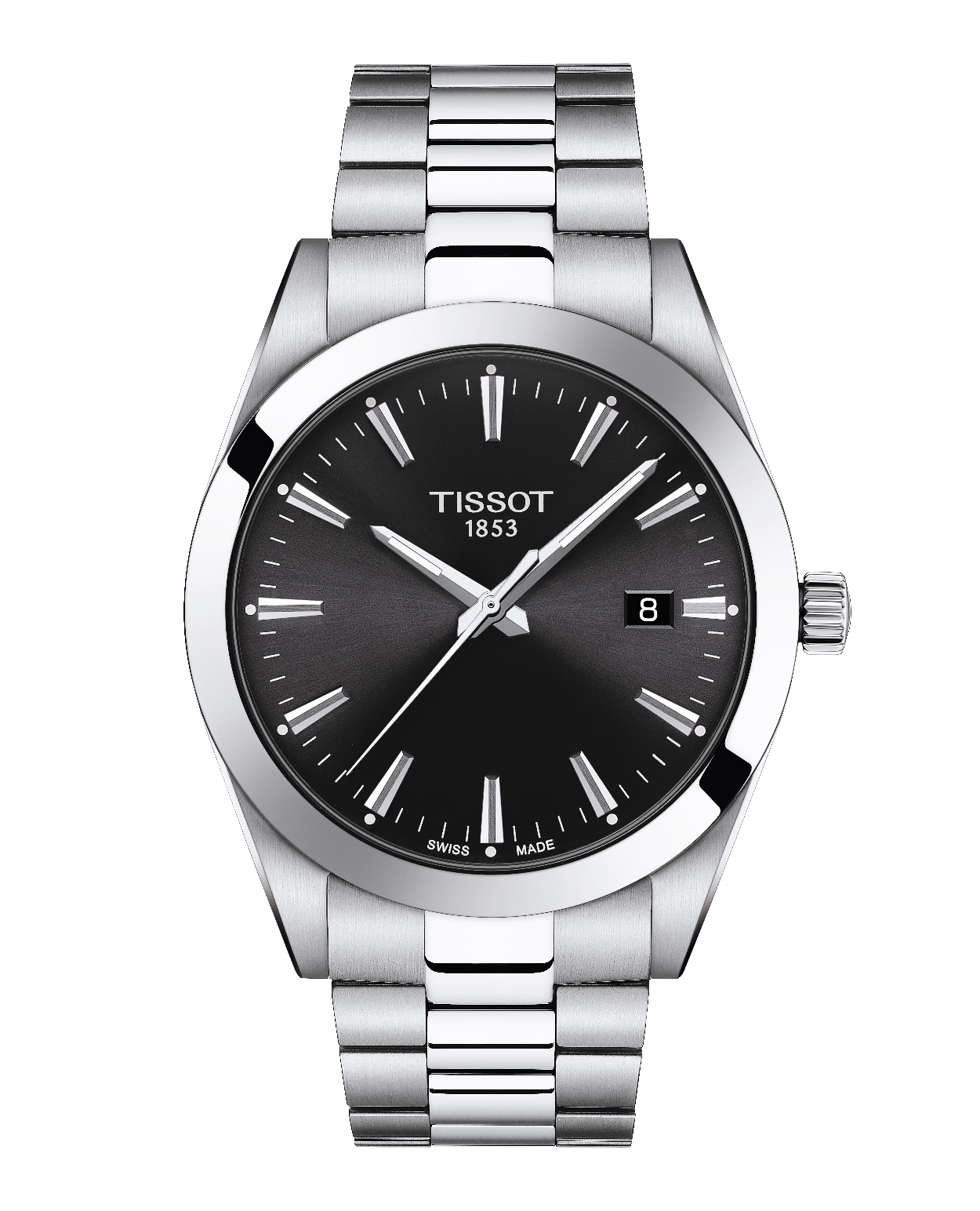 Tissot Gentleman Quartz Black Dial