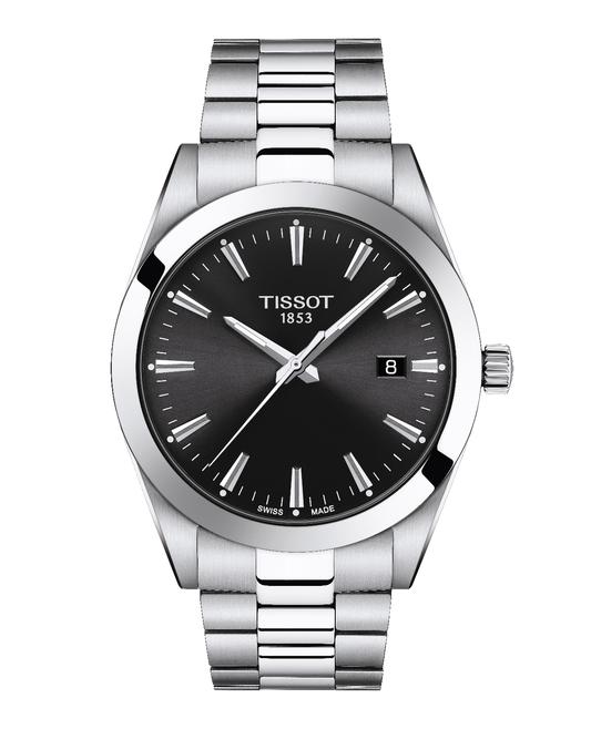 Tissot Gentleman Quartz Black Dial