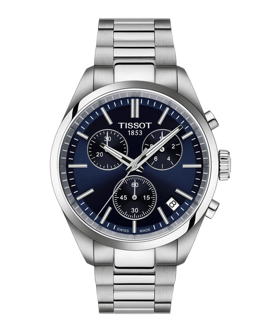 Tissot PR 100 Chronograph Blue Dial