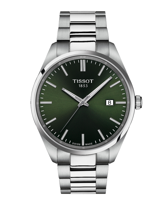 Tissot PR 100 Green Dial Stainless Steel