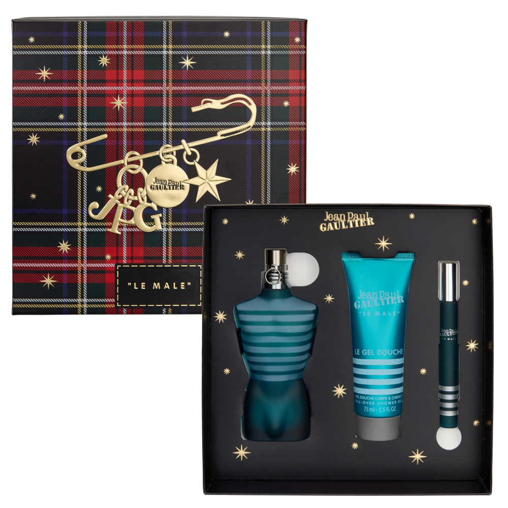 Jean Paul Gaultier Le Male Eau De Toilette Gift Set 75ml