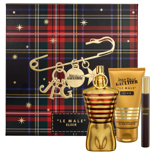 Jean Paul Gaultier Le Male Elixir Parfum Gift Set 75ml
