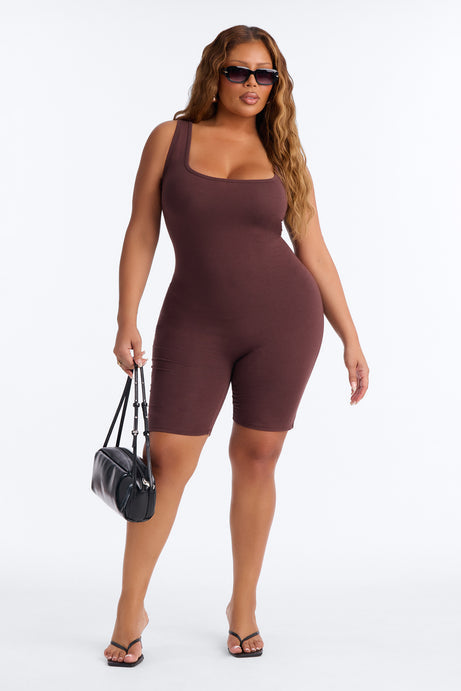 Betty Romper - Chocolate