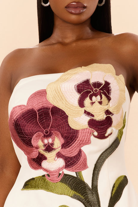 Sweet Talk Embroidered Maxi Dress
