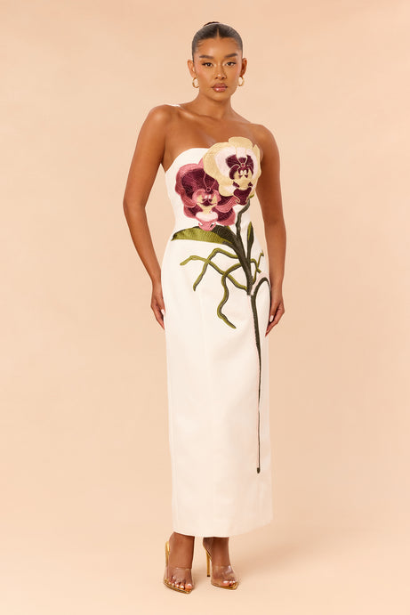 Sweet Talk Embroidered Maxi Dress