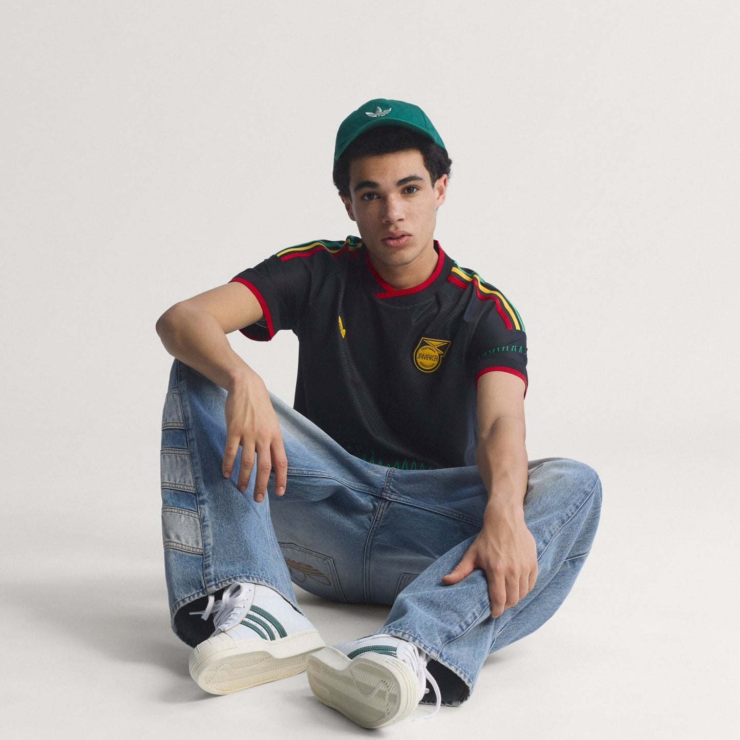 Jamaica 26 x Bob Marley Away Authentic Jersey