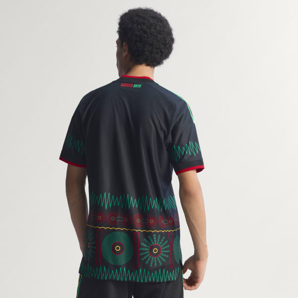 Jamaica 26 x Bob Marley Away Authentic Jersey