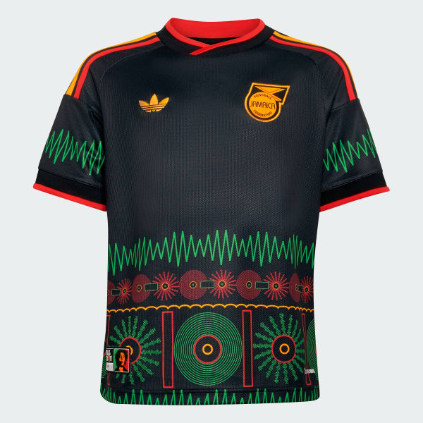 Jamaica 26 x Bob Marley Away Kids Jersey
